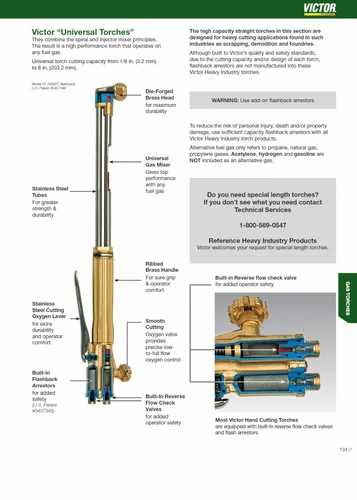 victor cutting torch parts diagram