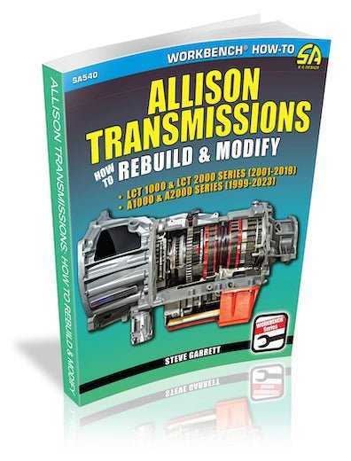 allison transmission 3000 parts diagram