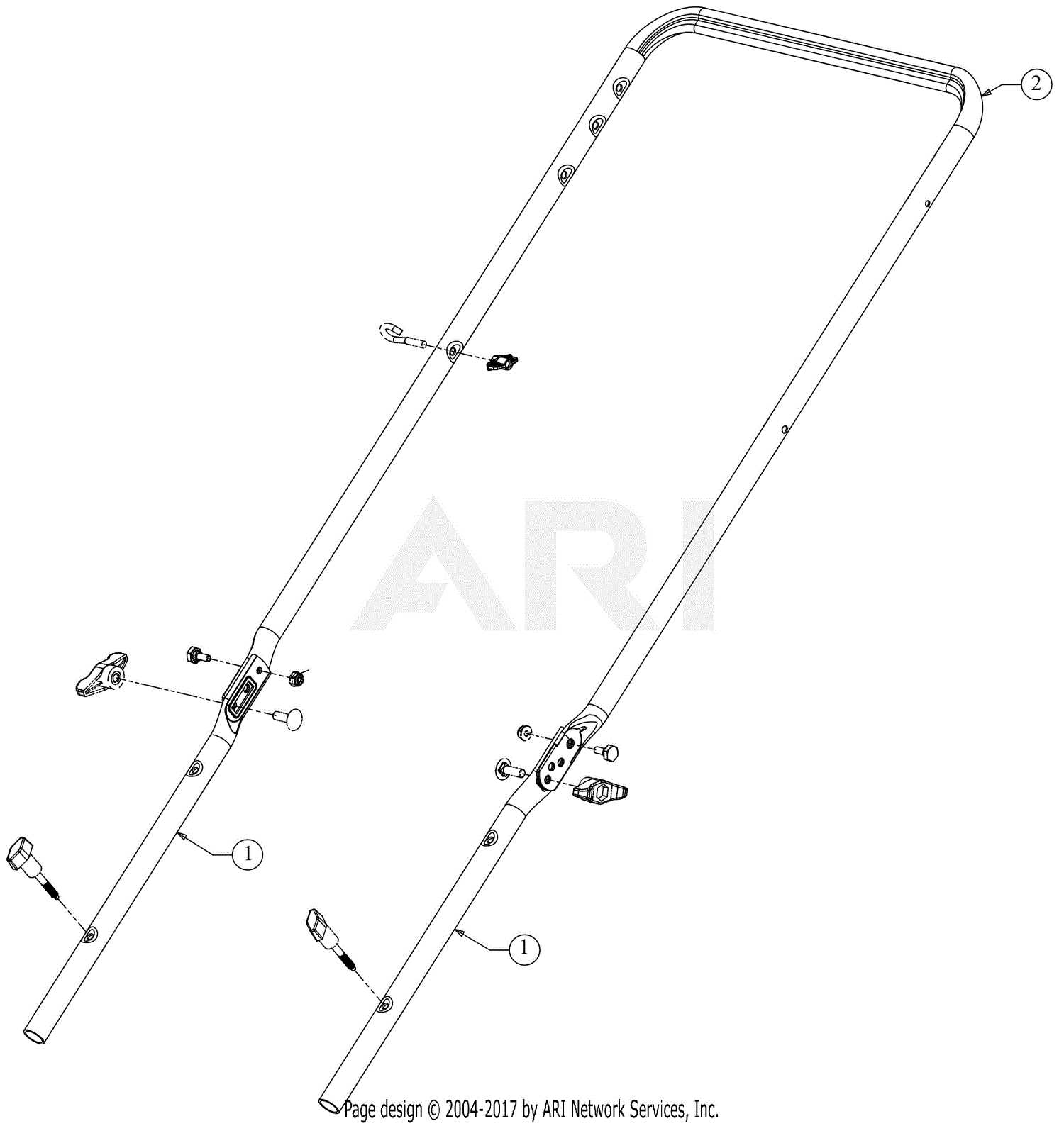 push mower troy bilt lawn mower parts diagram