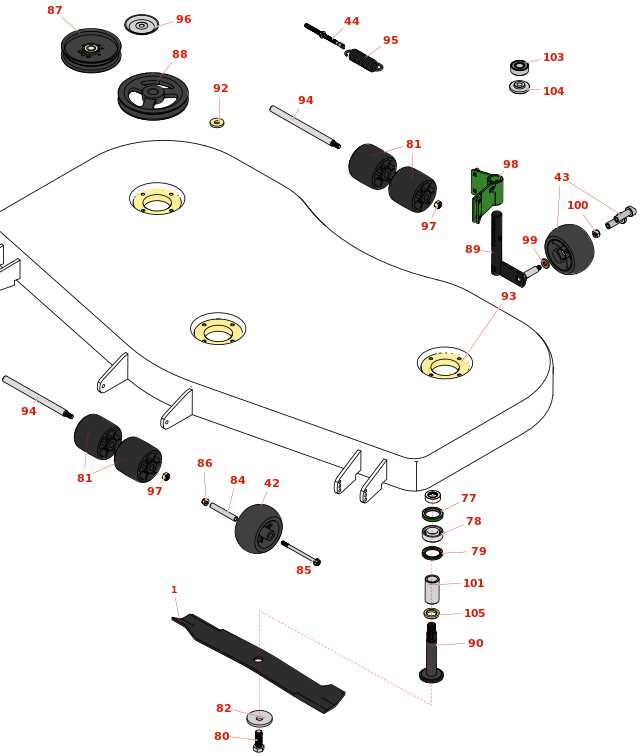 john deere 220 disc parts diagram