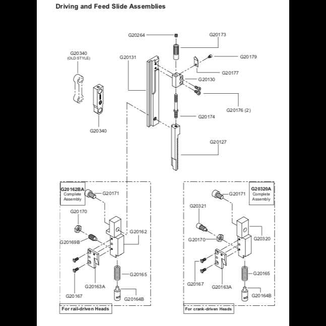 bostitch stapler parts diagram