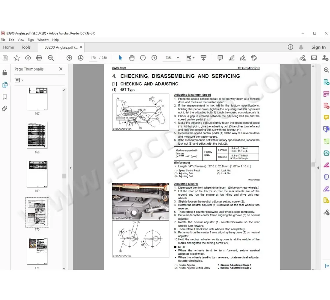 kubota b3200 parts diagram