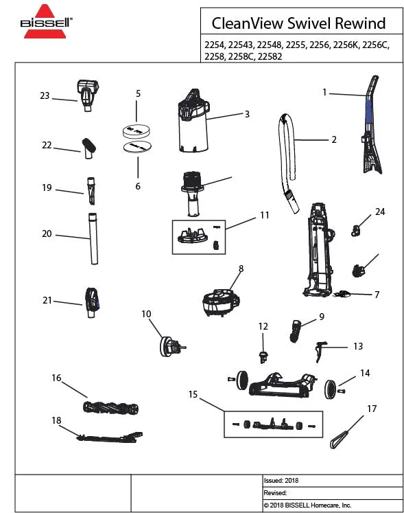 bissell 9200 parts diagram