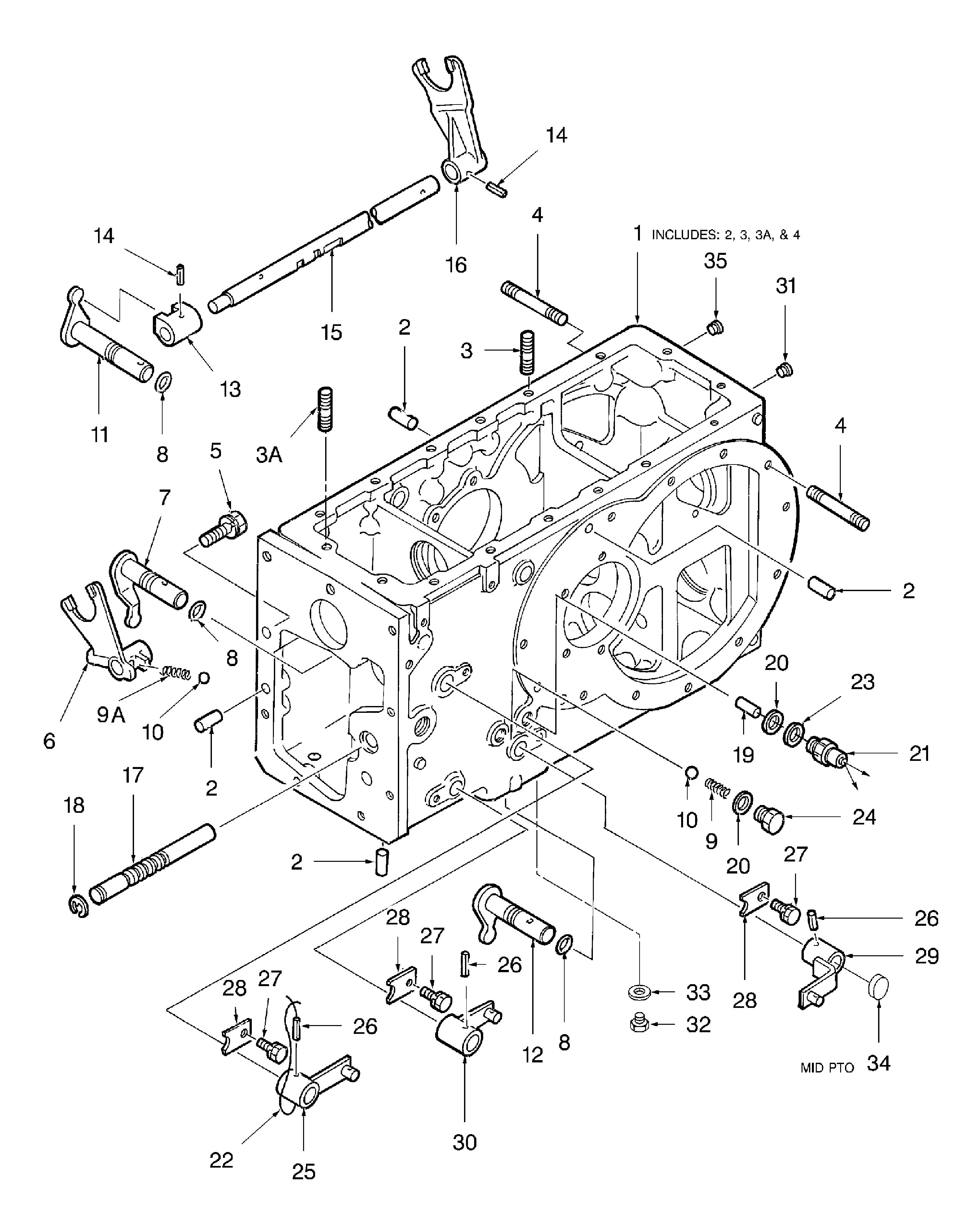 new holland tractor parts diagram