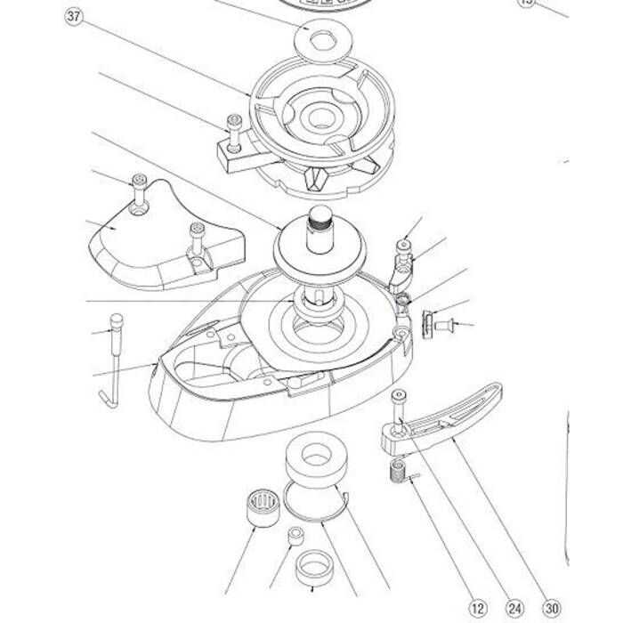 quick windlass parts diagram