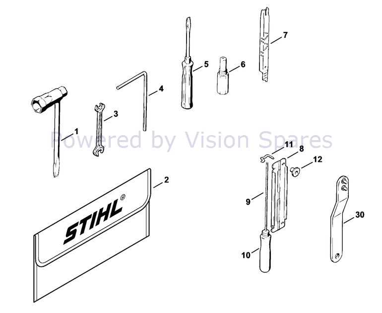 ms311 parts diagram