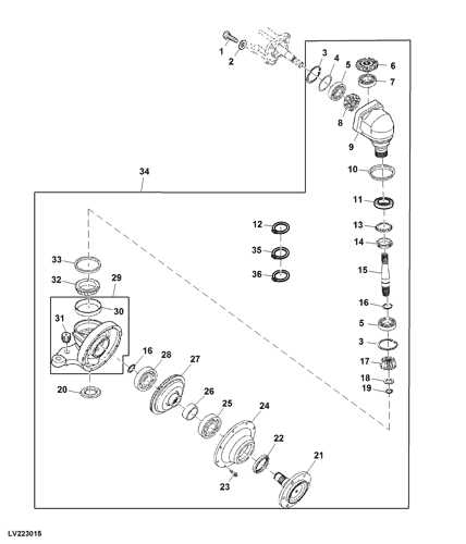 john deere 4400 parts diagram