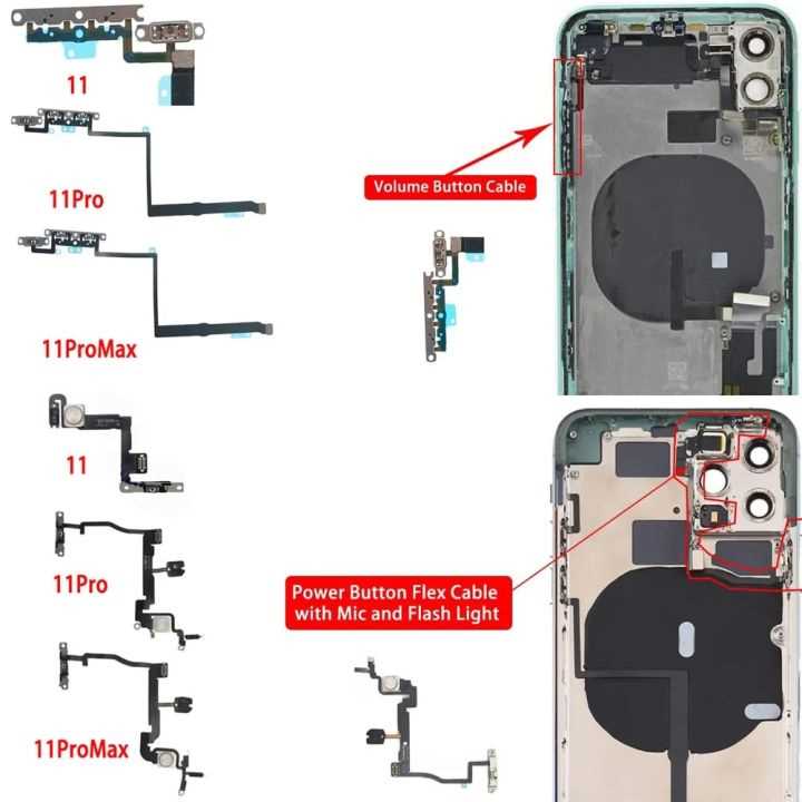 iphone 11 pro parts diagram