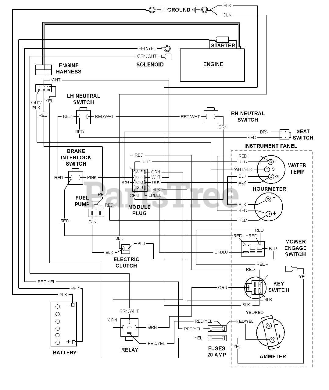 scag turf tiger parts diagram