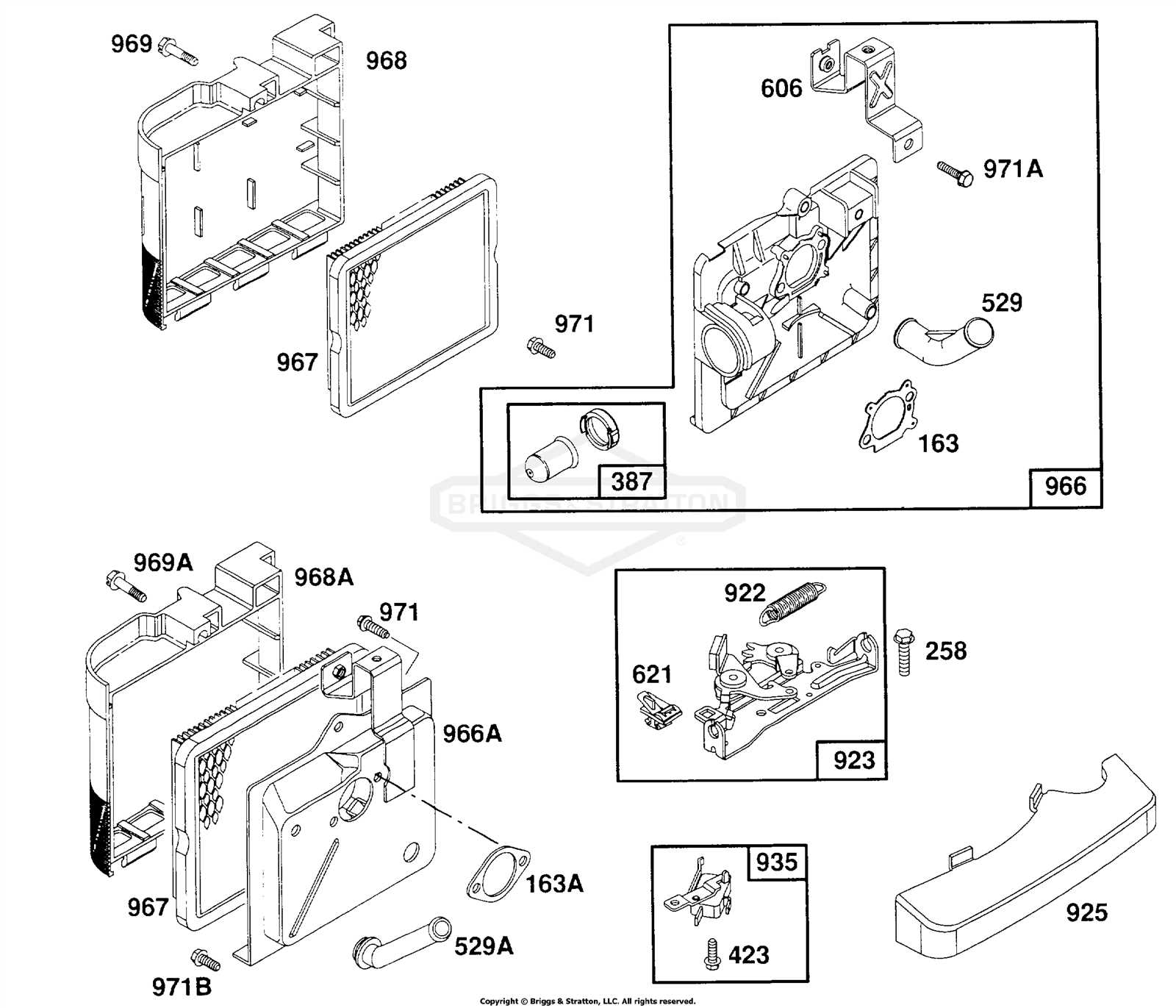 briggs and stratton 190cc parts diagram