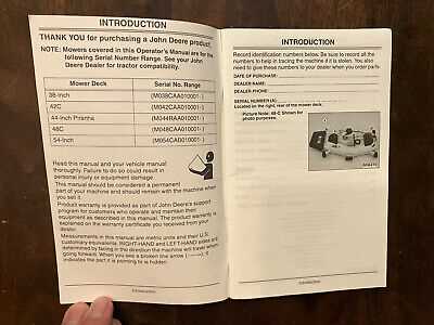 john deere piranha 44 mower deck parts diagram