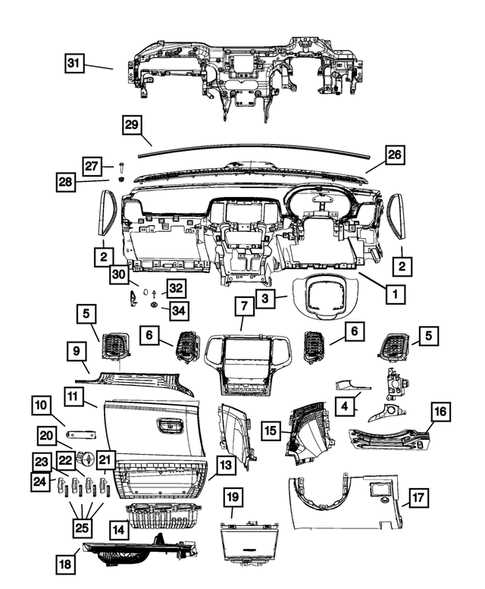 2015 jeep grand cherokee parts diagram