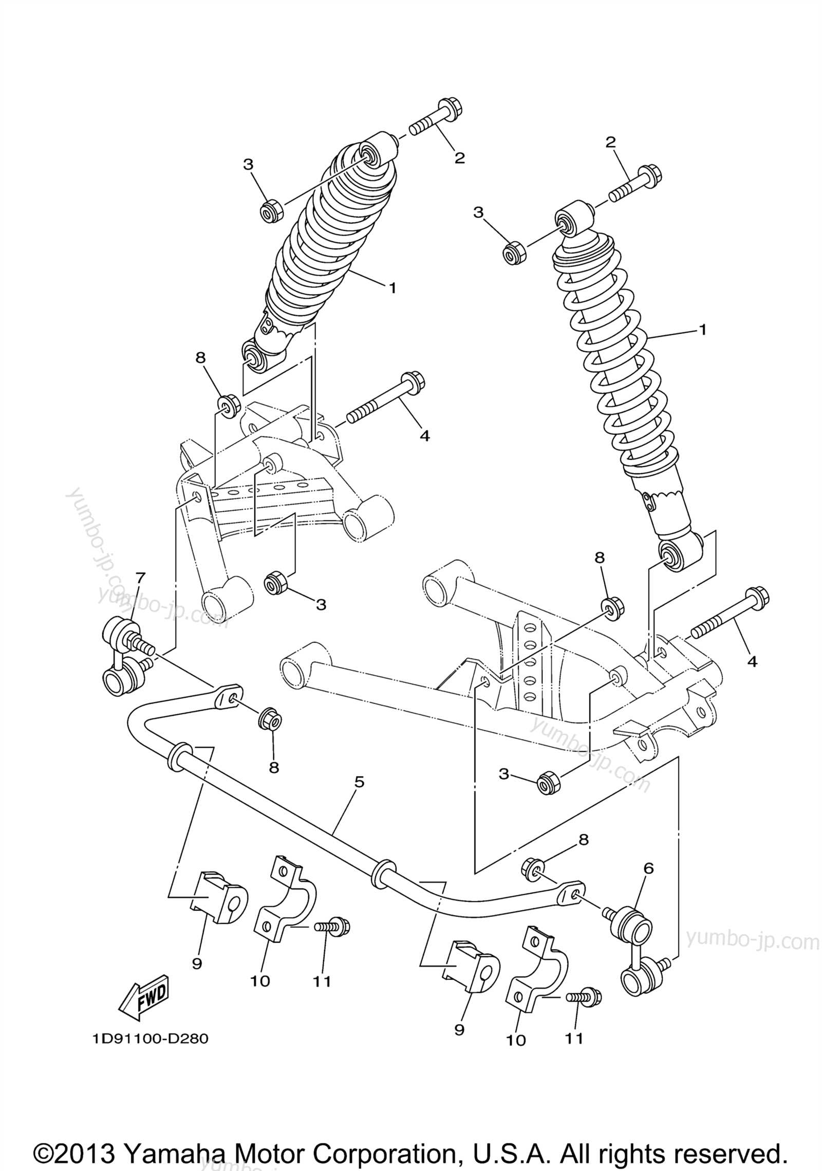 yamaha kodiak parts diagram