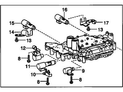 pontiac vibe body parts diagram