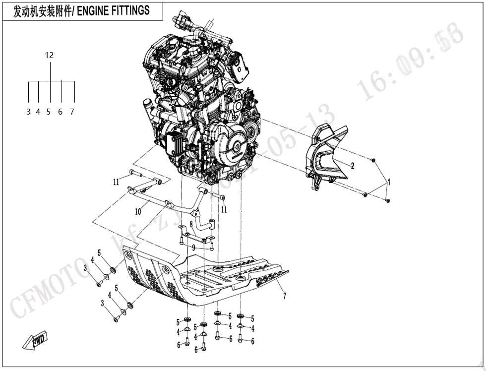 cf moto 800 parts diagram