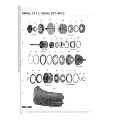 ford 6r80 transmission parts diagram