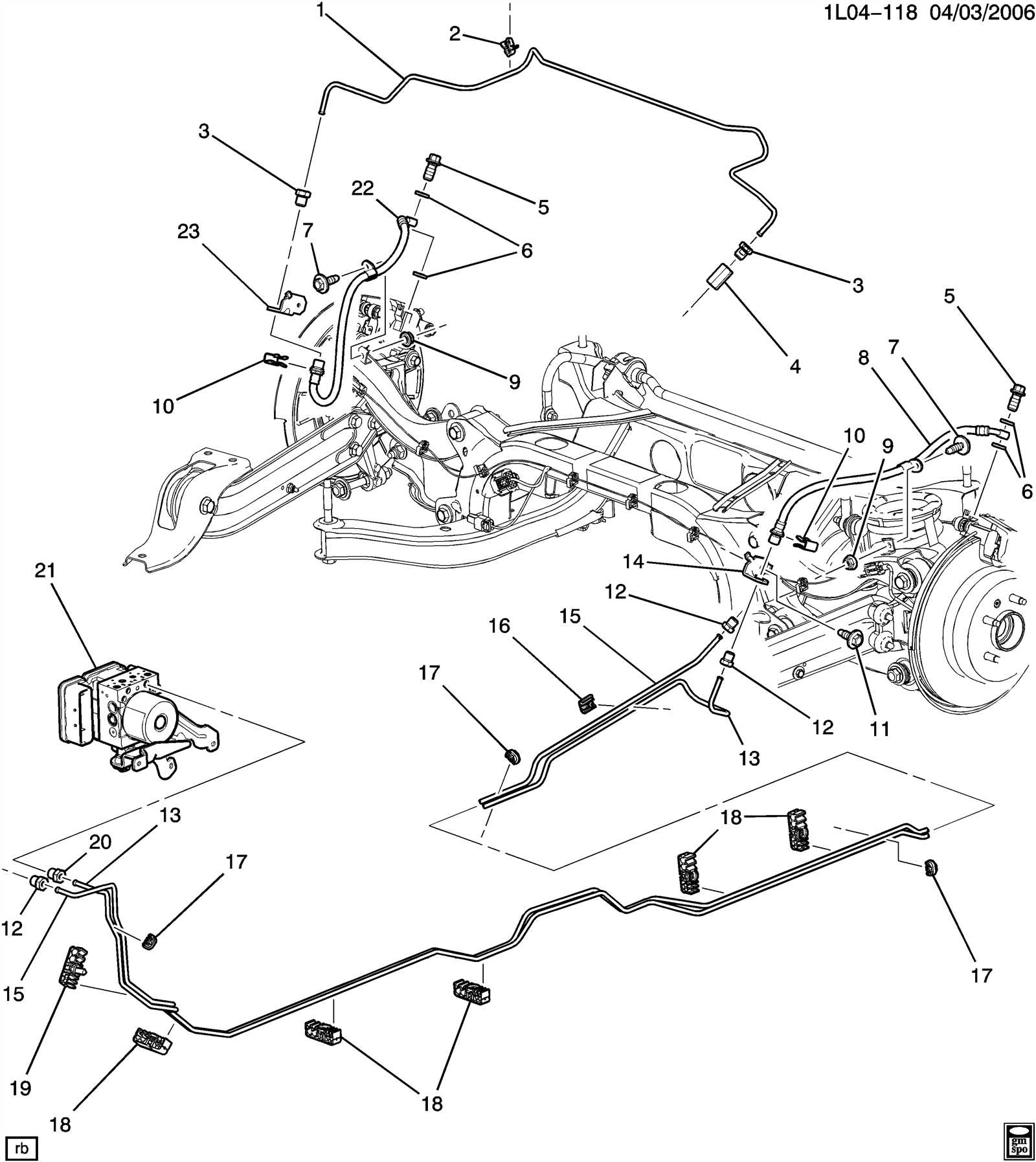 2006 chevy equinox parts diagram