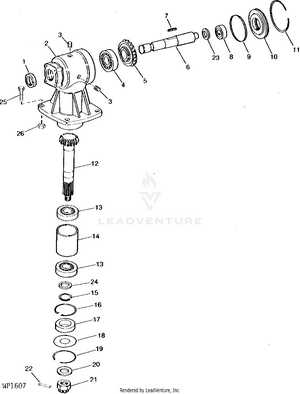 comer gearbox parts diagram