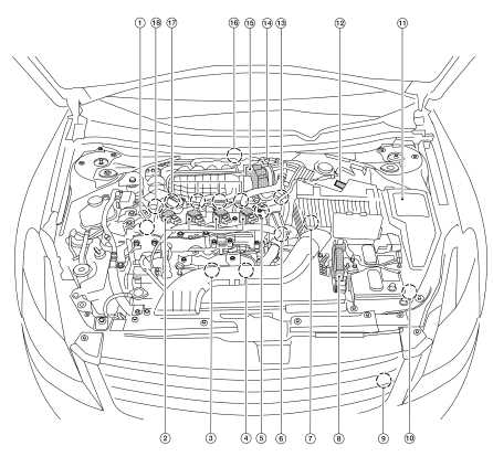 nissan altima engine parts diagram