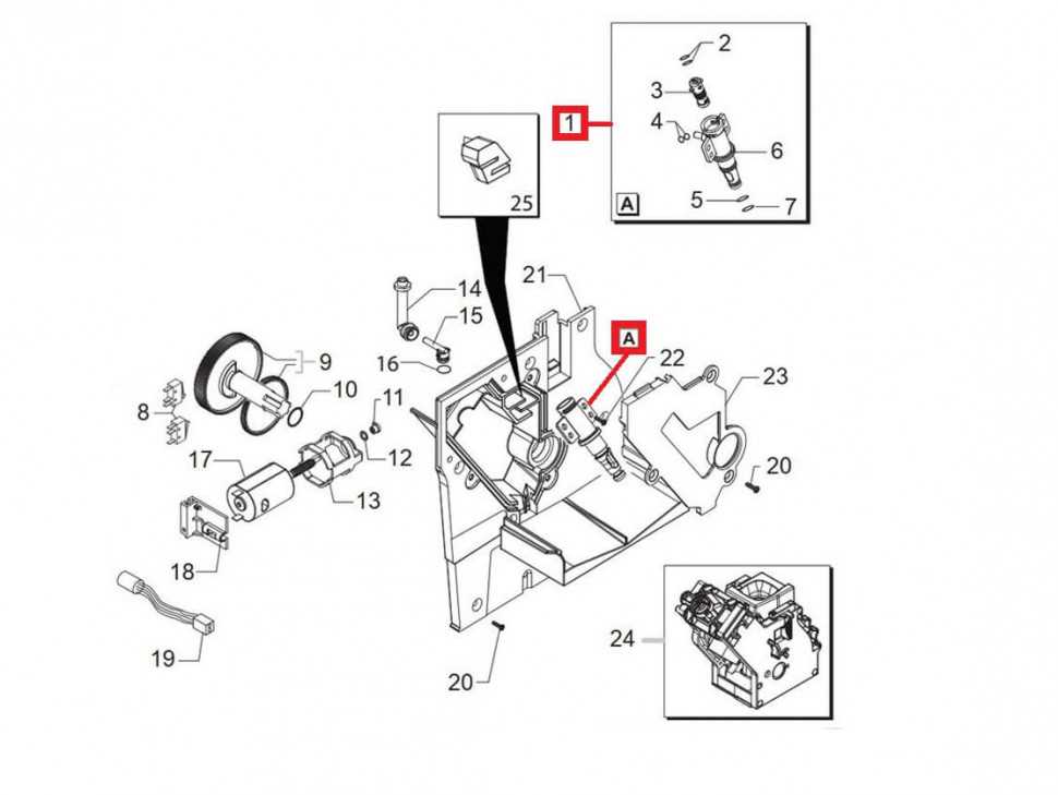 saeco minuto parts diagram