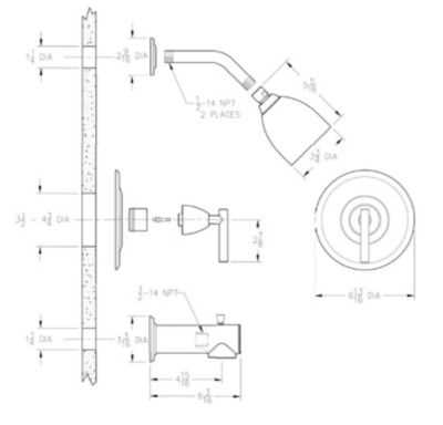 pfister shower valve parts diagram