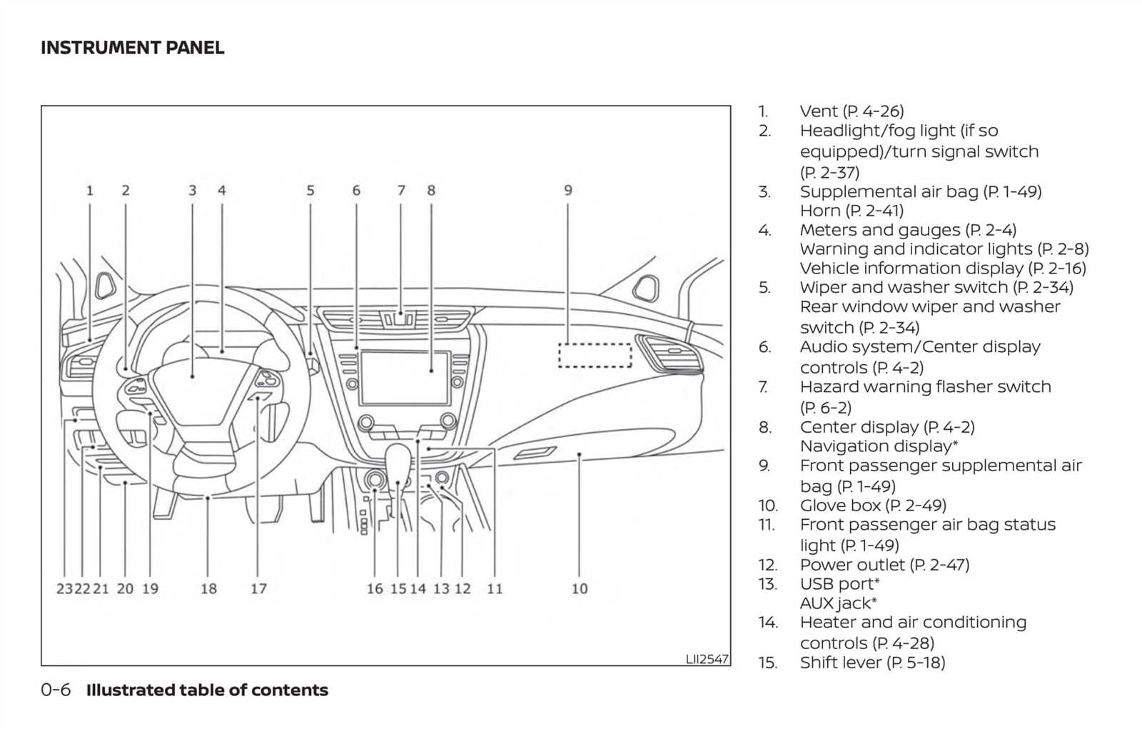 2012 nissan murano parts diagram