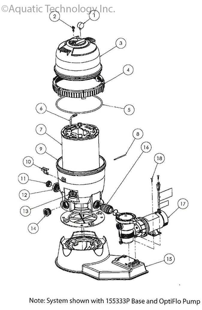 sta rite pool filter parts diagram