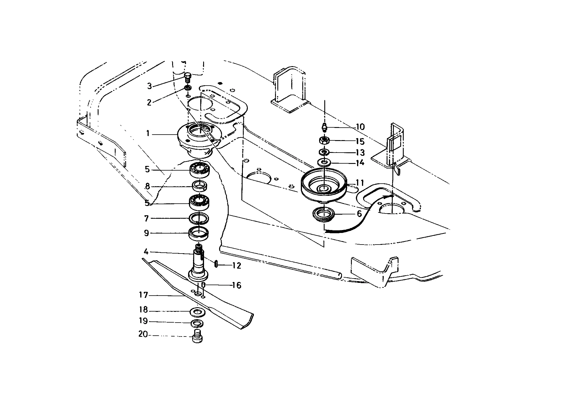 kubota rck44ltb parts diagram