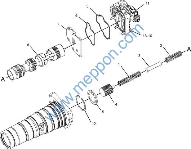 hydraulic motor parts diagram