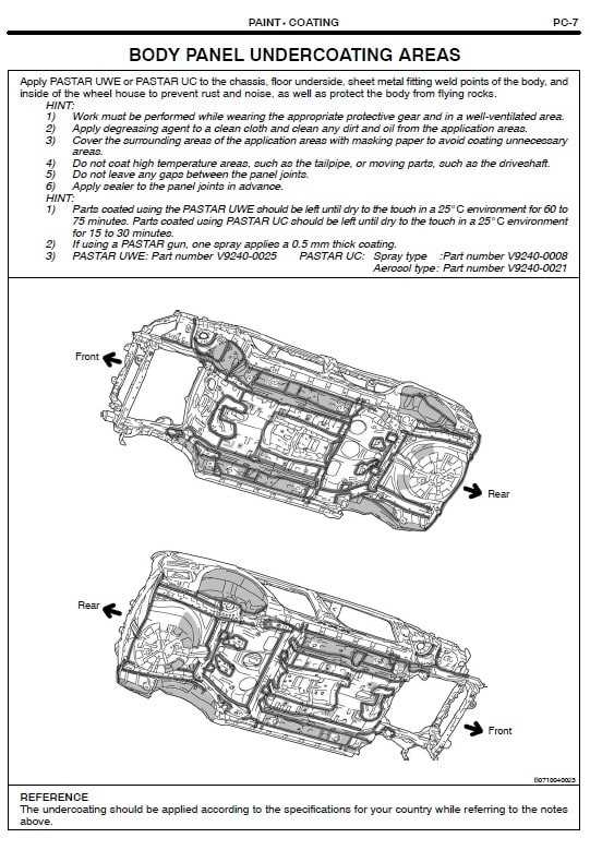 2007 toyota corolla body parts diagram