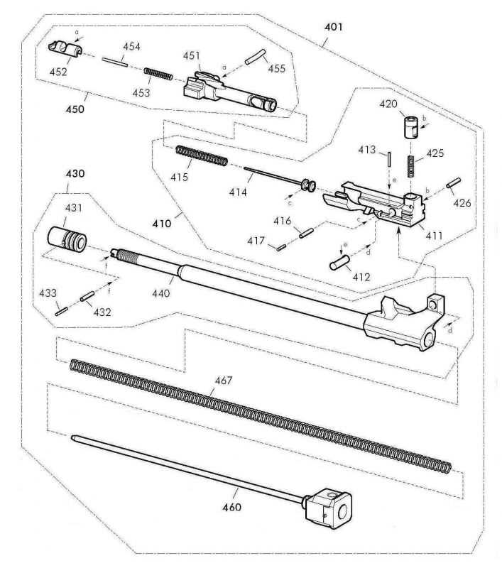 bolt carrier group parts diagram