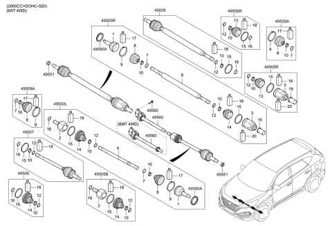 2017 hyundai tucson parts diagram