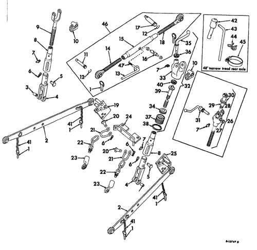 international 444 parts diagram