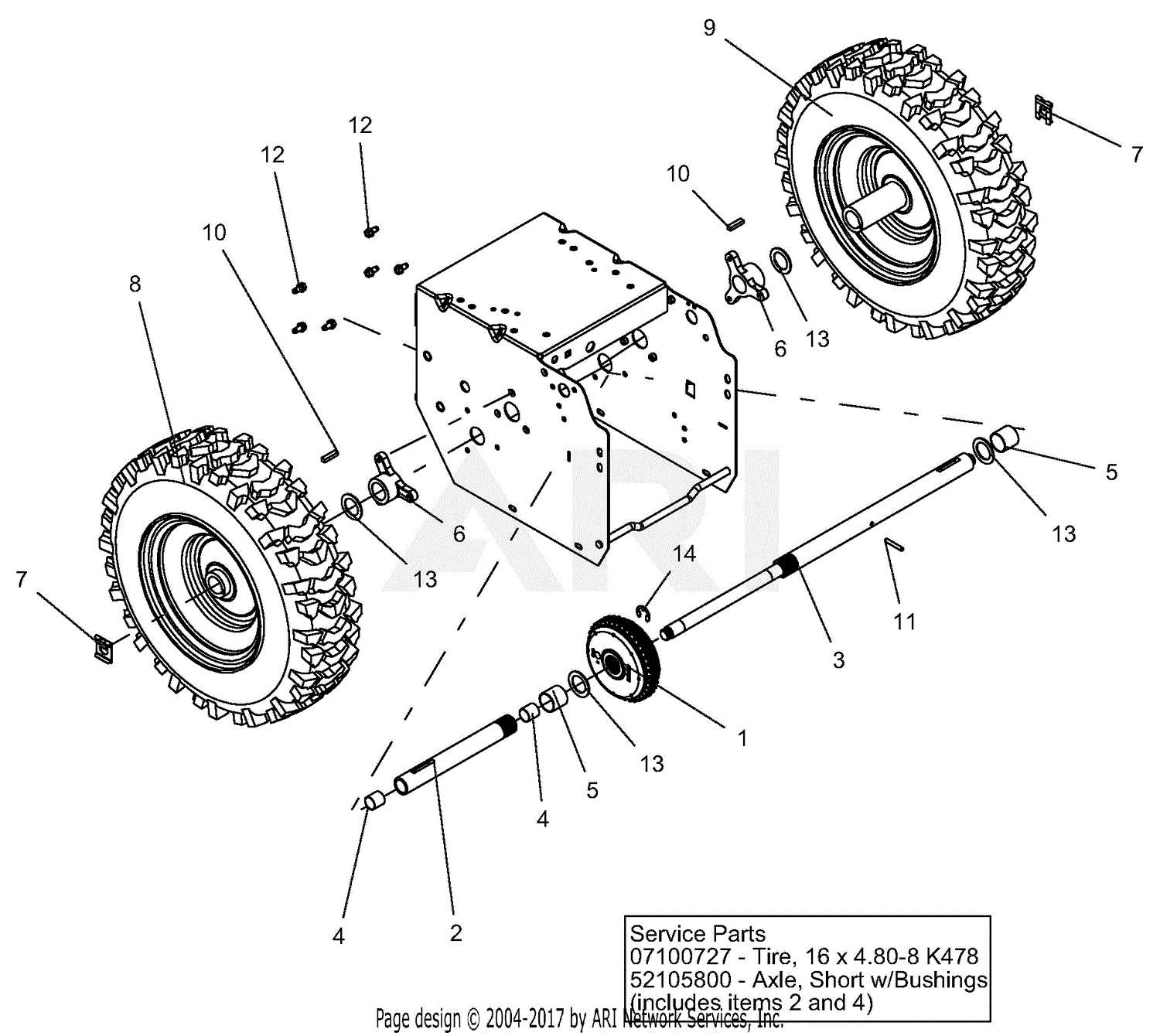 ariens deluxe 24 parts diagram