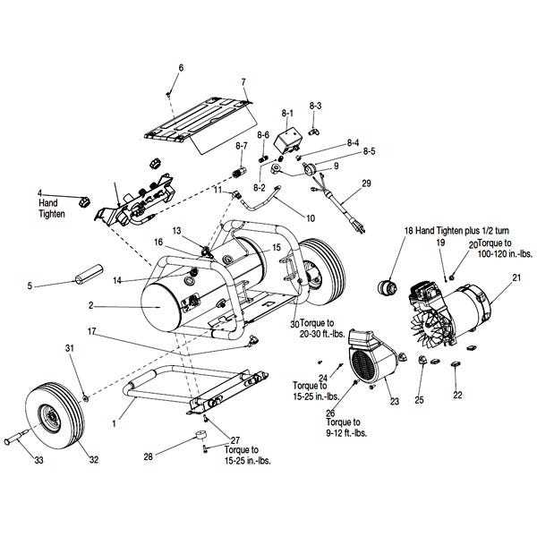 a c compressor parts diagram