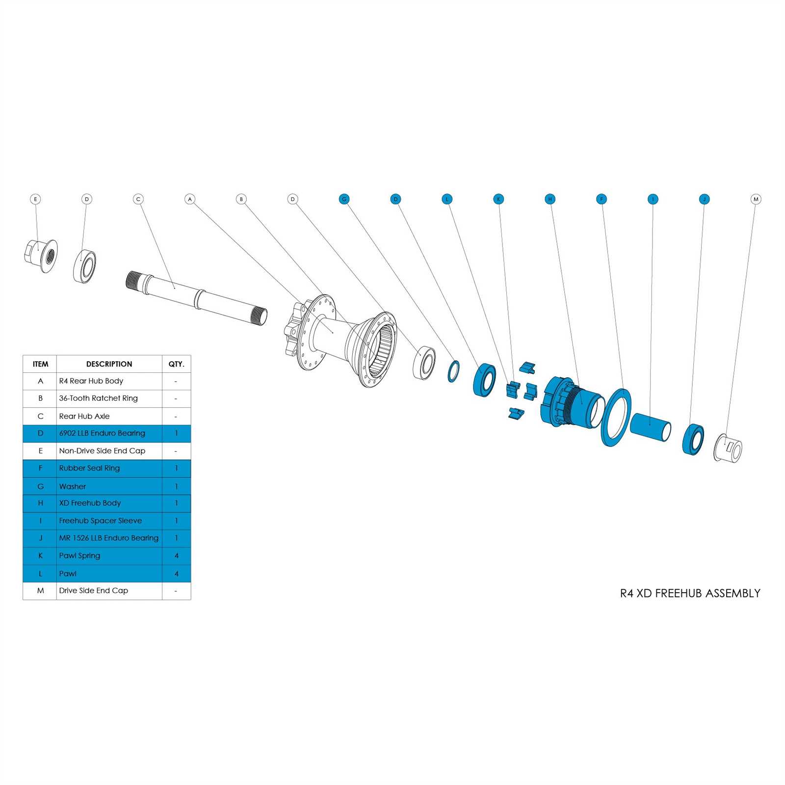 full suspension bike parts diagram