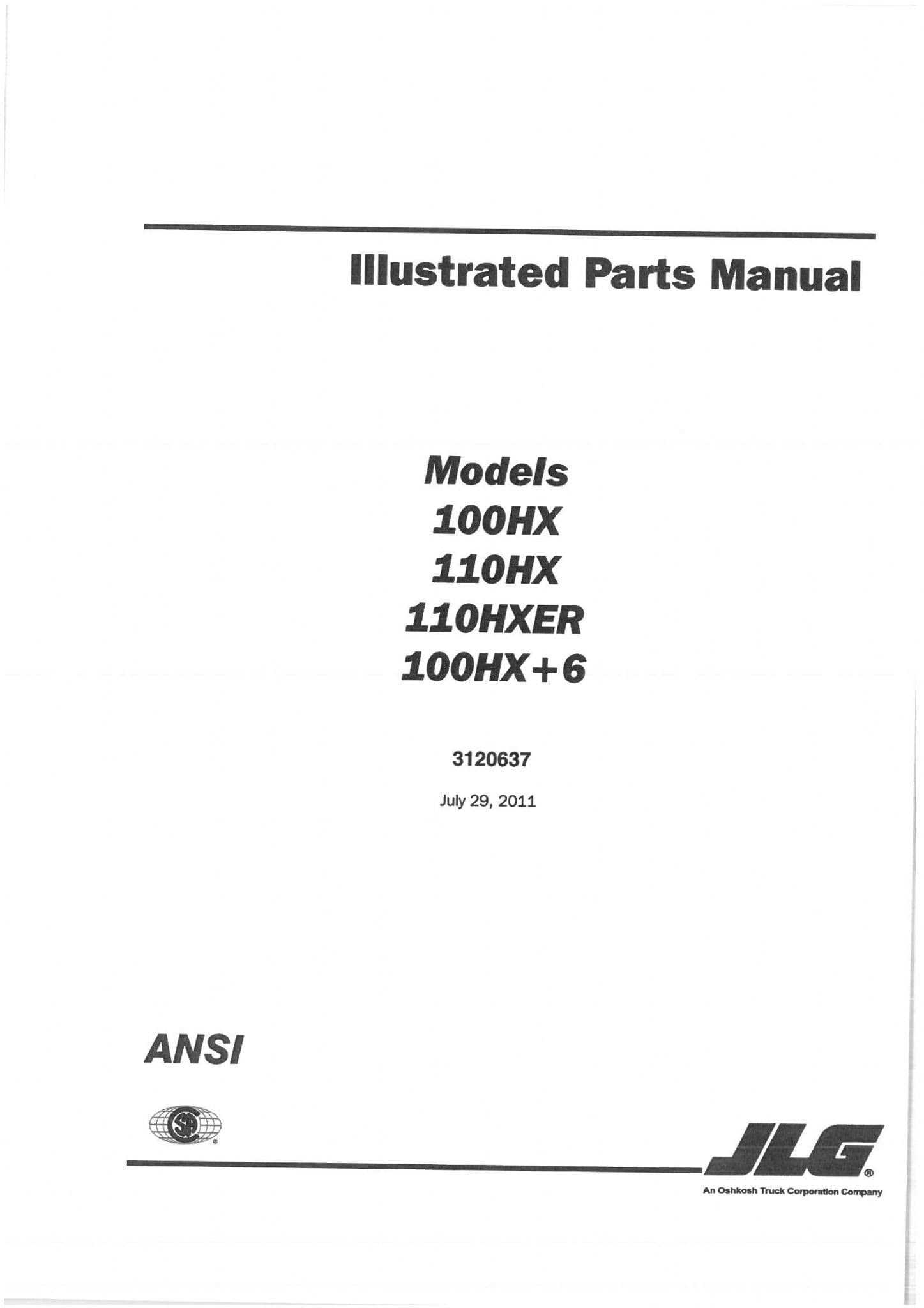 jlg scissor lift parts diagram