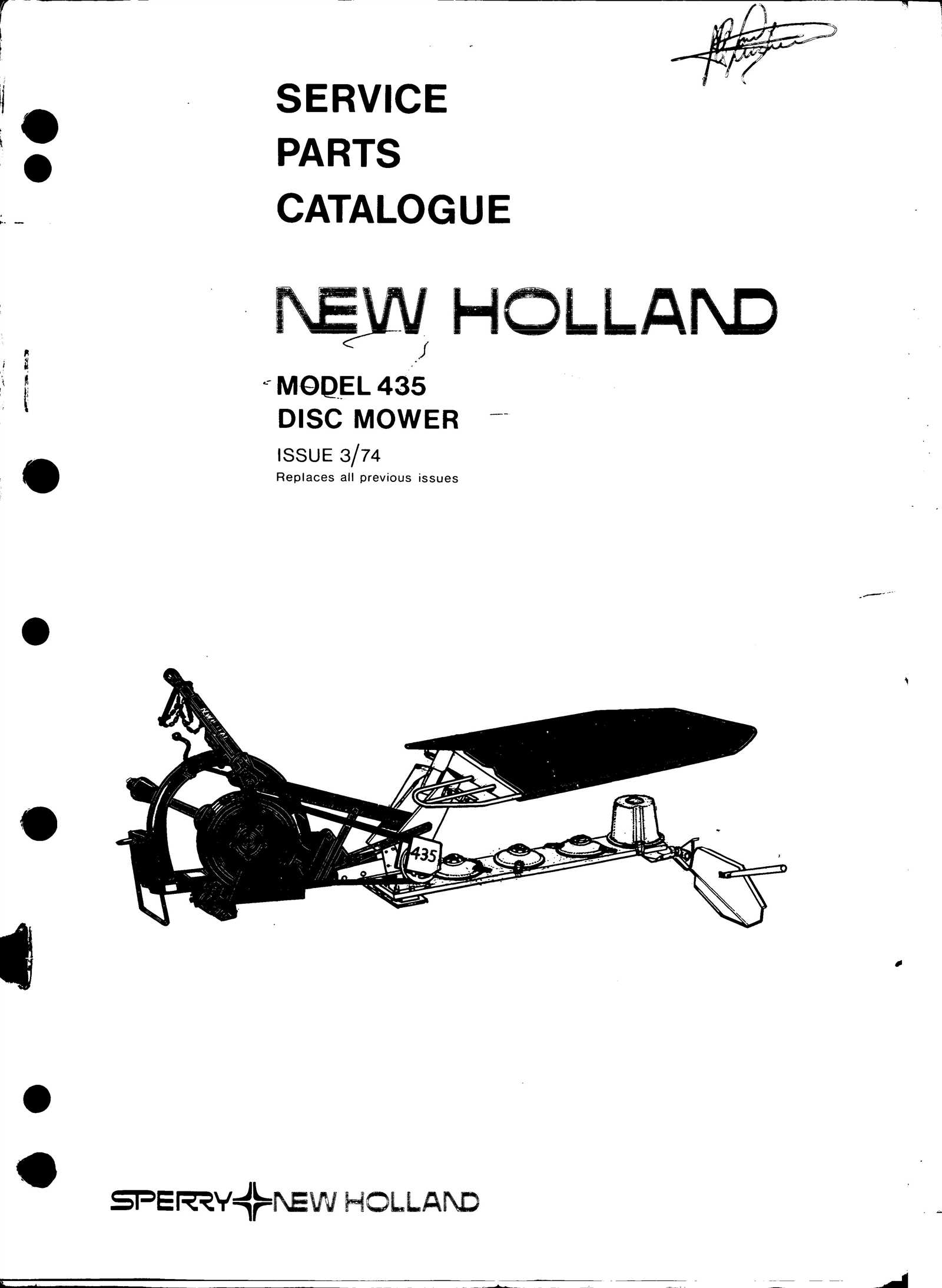 new holland disc mower parts diagram