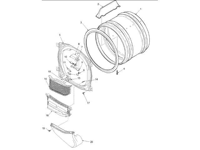 admiral dryer parts diagram