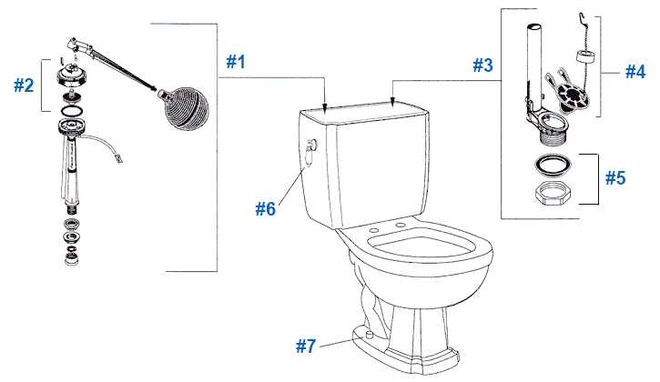 american standard cadet faucet parts diagram