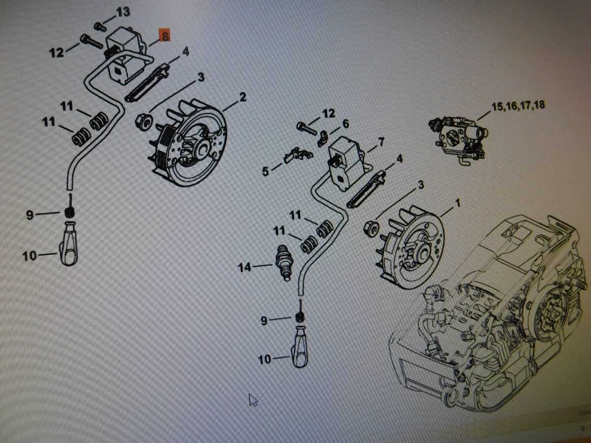 stihl 201t parts diagram