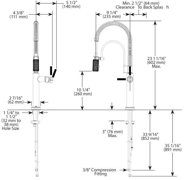 kohler kitchen faucet parts diagram