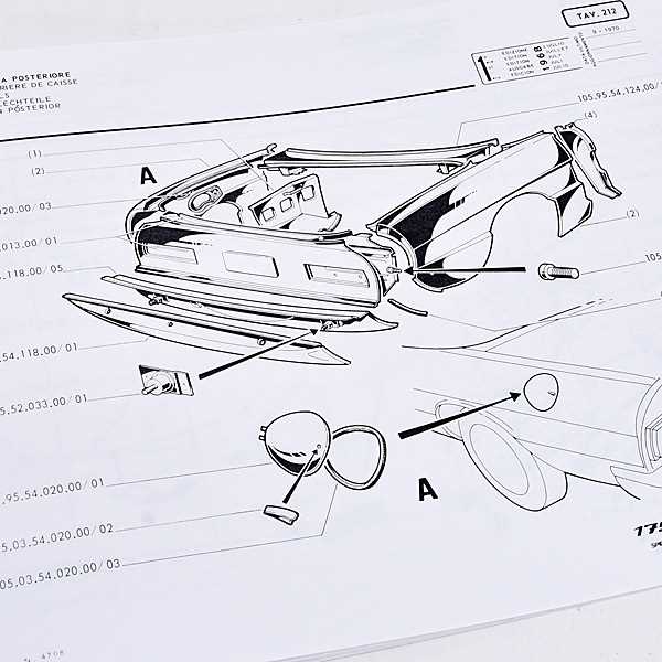 alfa romeo parts diagram