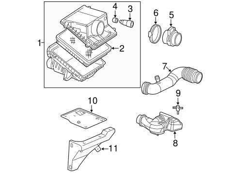 2005 chevy silverado parts diagram