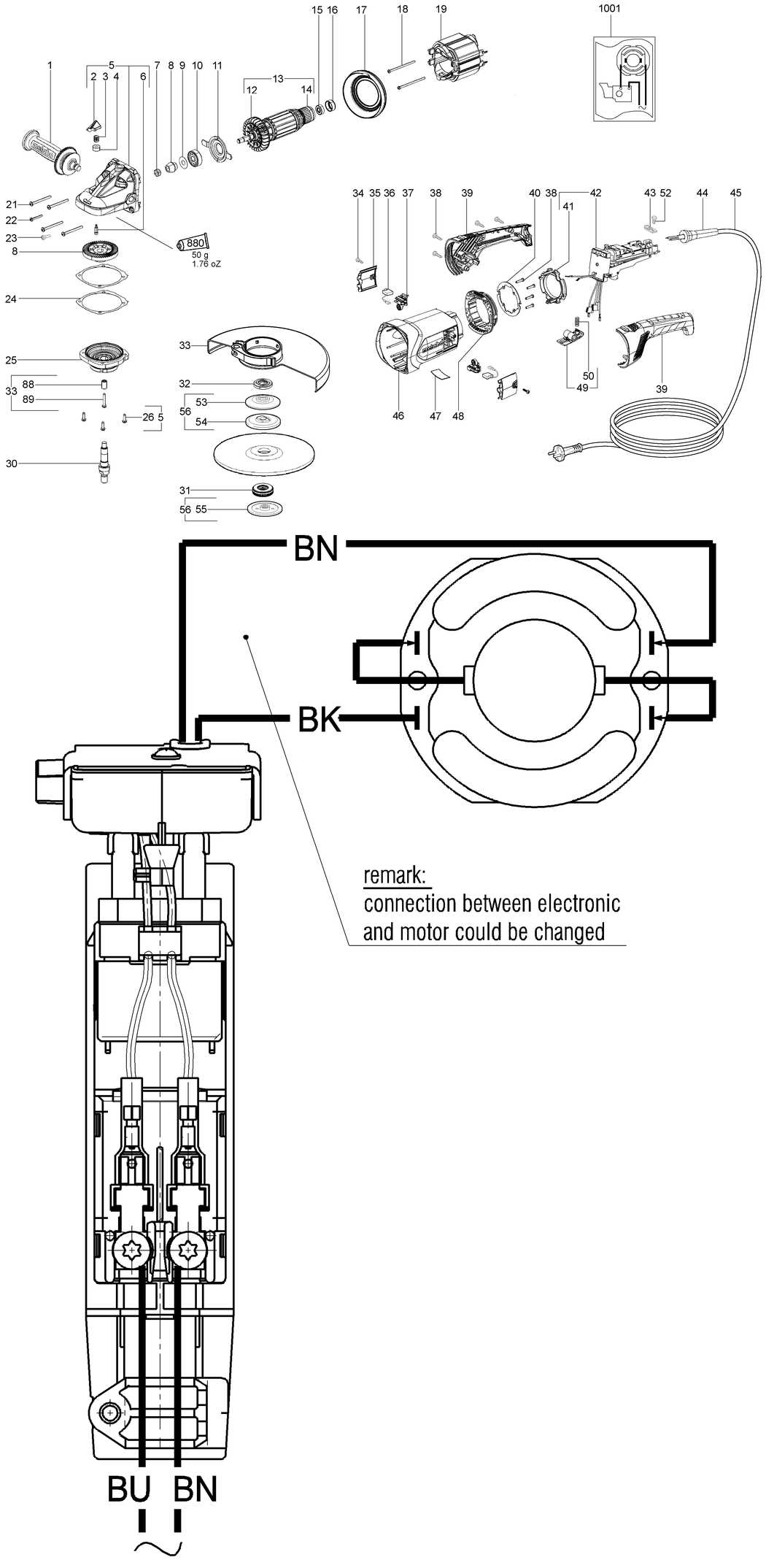 quick windlass parts diagram