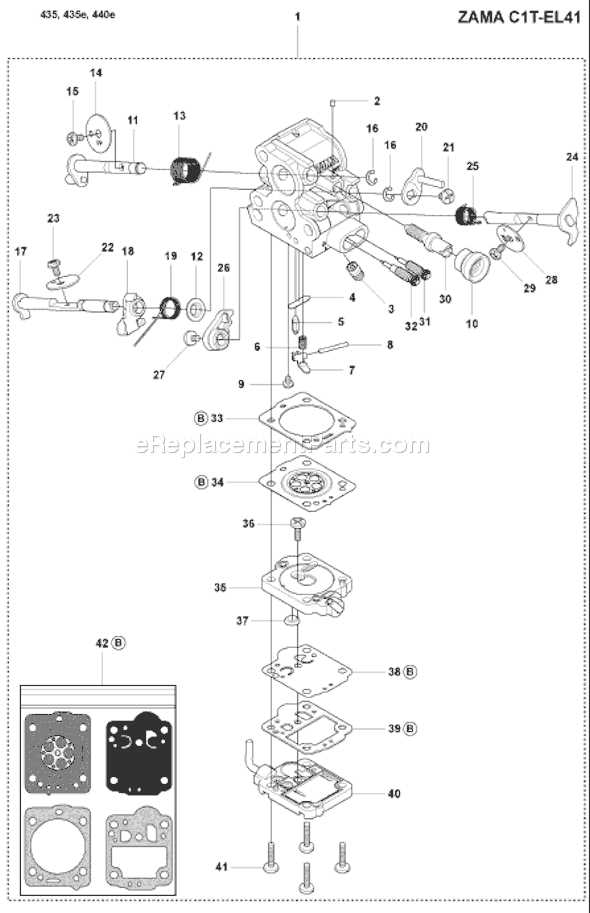 husqvarna parts diagram