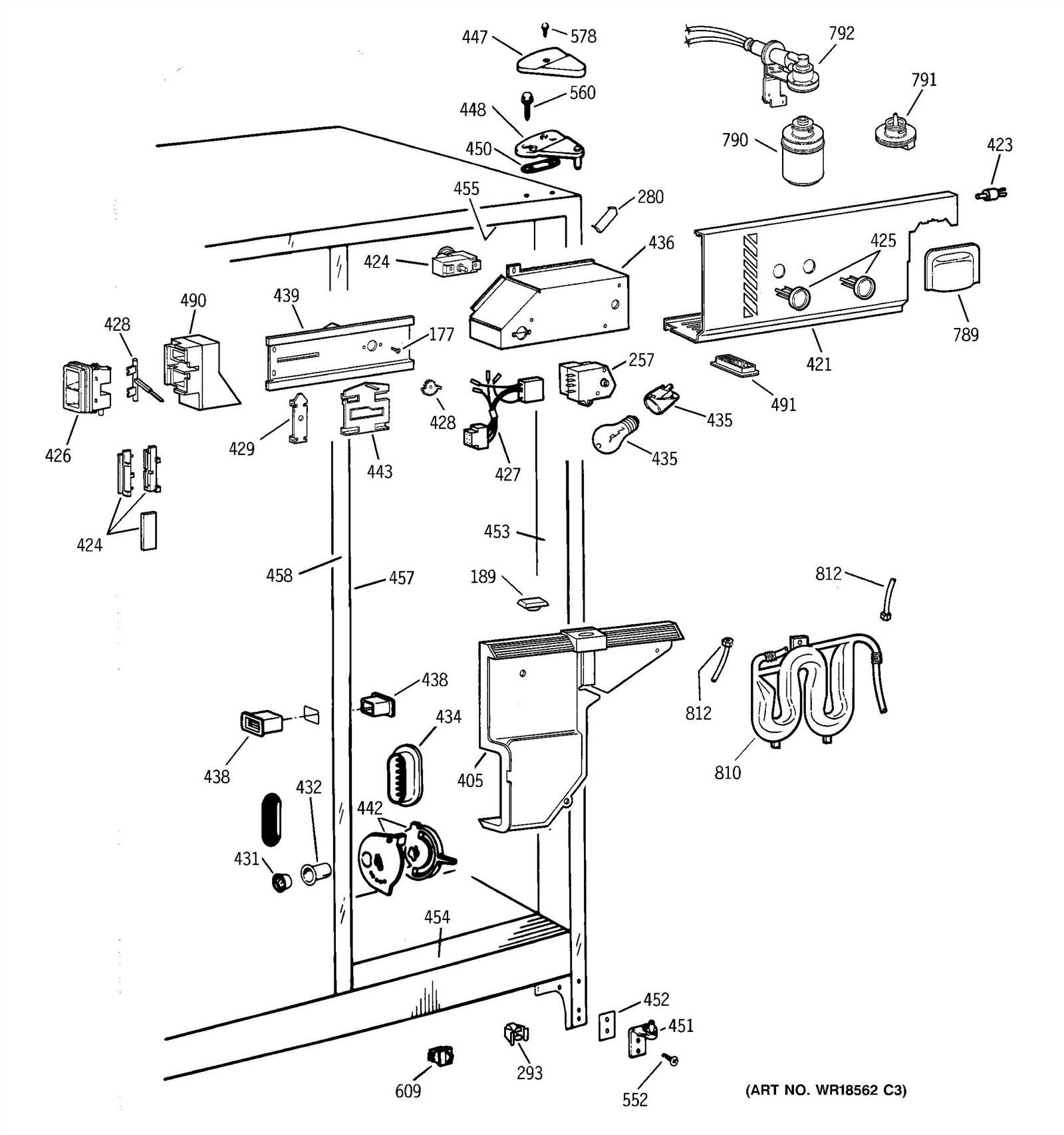 appliance parts diagrams