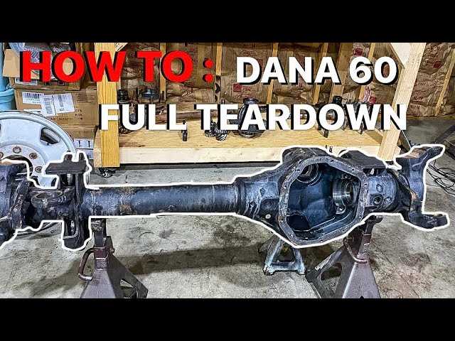 dana 60 parts diagram