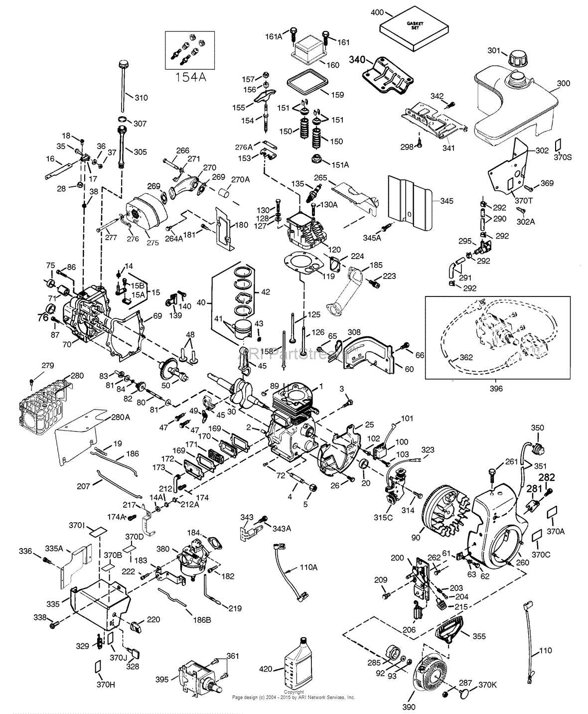 diagram engine parts