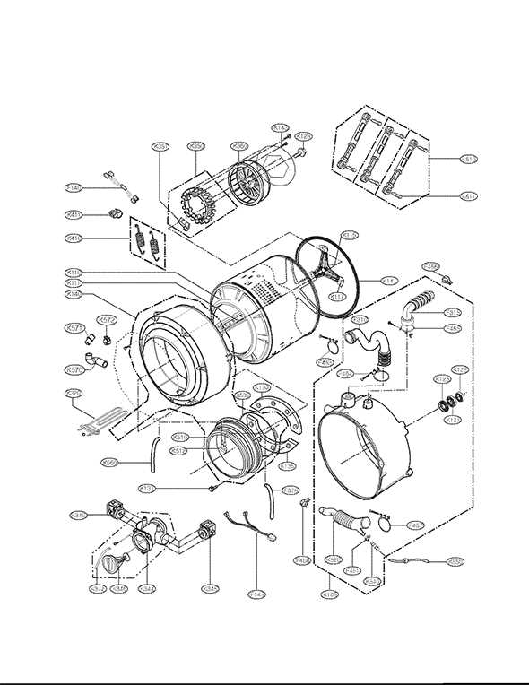 lg wm2501hwa parts diagram